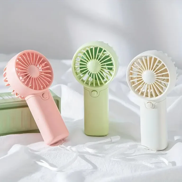 Battery Operated Mini Portable Fan, - Ideal for Office, Outdoor and Traveling  - Stay Cool Anytime, Anywhere!